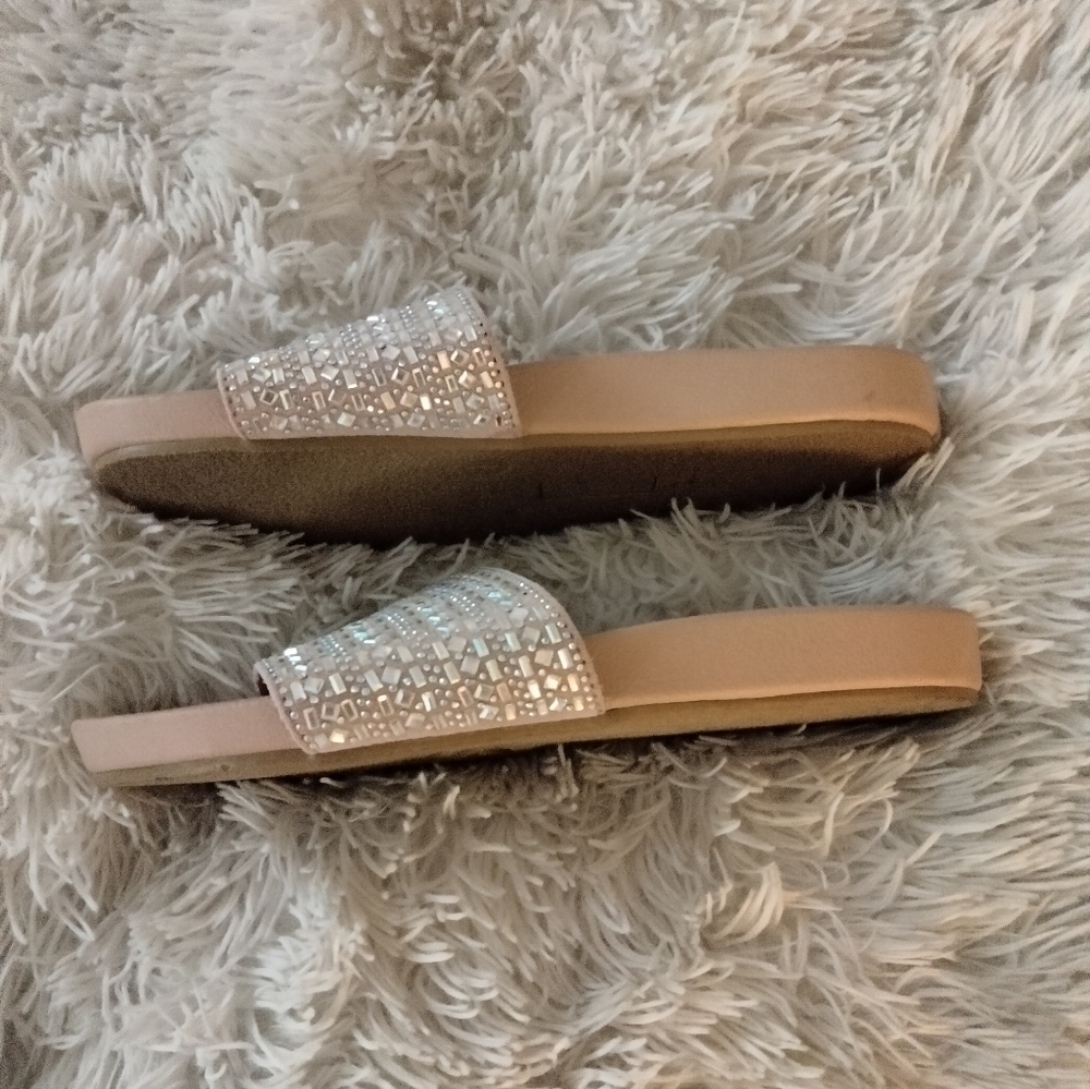 Big Buddha Rhinestone Slides - Picture 7 of 12